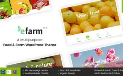 efarm v2.0.8 multipurpose food farm wordpress themeeFarm v2.0.8 Multipurpose Food & Farm WordPress Theme