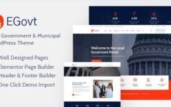 egovt (v1.4.0) city government wordpress theme