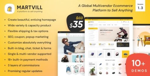 martvill v2.2.0 global multivendor ecommerce platform to sell anythingMartvill v2.2.0 Global Multivendor Ecommerce Platform to Sell Anything