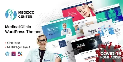 medizco (v3.5.2) medical health dental care clinic wordpress theme