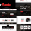 motormania v1.1.1 motorcycle accessories woocommerce theme