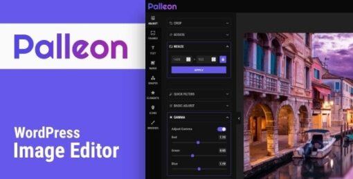 palleon (v3.7.1) wordpress ımage editorPalleon (v3.7.1) WordPress Image Editor