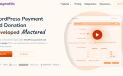 paymattic pro (v4.5.0) wordpress payment and donation