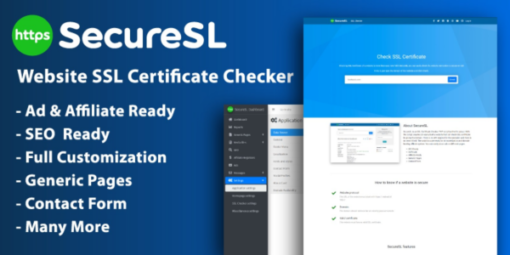 securesl (v2.0.0) website ssl certificate checker script