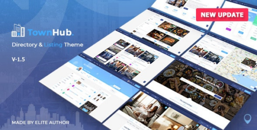 townhub (v1.8.1) directory listing wordpress themeTownHub (v1.8.1) Directory & Listing WordPress Theme