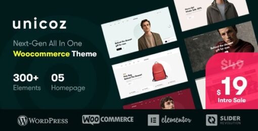 unicoz (v1.0.6) elementor woocommerce themeUnicoz (v1.0.6) Elementor WooCommerce Theme