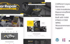 v5.2 car repair services auto mechanic wordpress theme + rtl