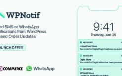wpnotif v2.9.4.1 wordpress sms and whatsapp notifications WPNotif v2.9.4.1 WordPress SMS and WhatsApp Notifications