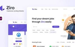 ziro v1.0 freelancer directory website html templateZiro v1.0 Freelancer Directory Website HTML Template