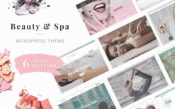 beauty wellness v2.3 spa massage wordpress theme