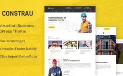 constrau v1.2.7 construction business wordpress themeConstrau v1.2.7 Construction Business WordPress Theme