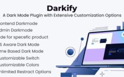 darkify (v1.0.3) wordpress dark mode pluginDarkify (v1.0.3) WordPress Dark Mode Plugin