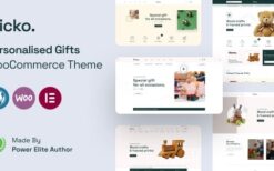 flicko v1.0.2 pesonalised gifts woocommerce wordpress theme