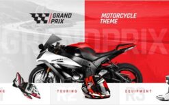 grandprix (.1.5) motorcycle wordpress themeGrandPrix (.1.5) Motorcycle WordPress Theme