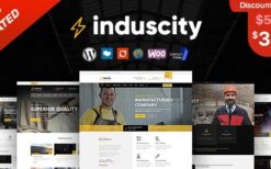 ınduscity (v1.4.0) factory and manufacturing wordpress themeInduscity (v1.4.0) Factory and Manufacturing WordPress Theme