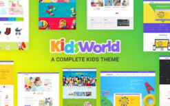 kids heaven v3.5 children wordpress theme