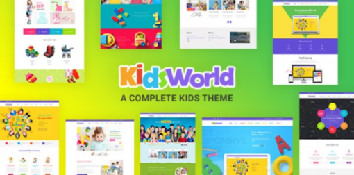 kids heaven v3.5 children wordpress theme
