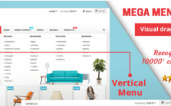 mega menu pro v2.5.7 module for (prestashop v1.6 v1.7 v8x) by prestaheroMega Menu PRO v2.5.7 module for (Prestashop v1.6-v1.7-v8x) by PrestaHero