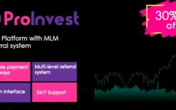 ProInvest v3.7 – CryptoCurrency and Online Investment Platform