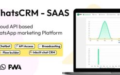 WhatsCRM v1.8 Chatbot, Flow Builder, API Access, WhatsApp CRM SAAS System