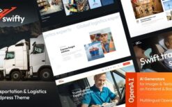 Swifty v1.0 Transportation & Logistics WordPress Theme