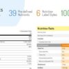 Nutrition Facts Label Creator (v1.5.0)
