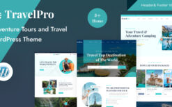 TravelPro v1.0 Tours & Travel Agency WordPress Theme