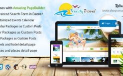 Trendy Travel WordPress Theme v6.6