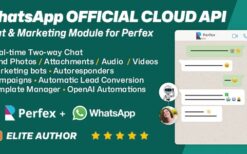 WhatsApp Official Cloud API v1.4.0 Chat & Marketing module for Perfex CRM