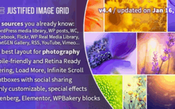 Justified Image Grid (v4.7.2) Premium WordPress Gallery