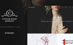 Custom Made (v1.1.17) Jewelry Manufacturer and Store WordPress Theme
