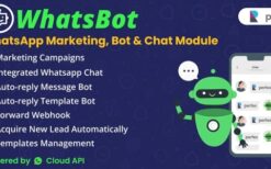 WhatsBot v3.0.0 – WhatsApp Marketing, Bot & Chat Module for Perfex CRM