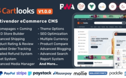 * CartLooks (v1.0.0) Laravel & VueJS Powered Multivendor Ecommerce CMS with PWA