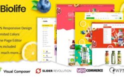 Biolife v3.2.3 Organic Food WordPress Theme ( RTL Supported )