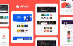 [*] Skillate v1.3.2 WordPress eLearning Theme