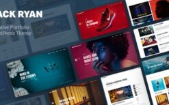 Jack Ryan (v1.0.2) Creative Portfolio WordPress Theme