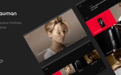 Bauman (v1.8) Creative Portfolio WordPress Theme