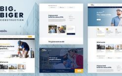 Bigger v1.0.13 Construction WordPress Theme