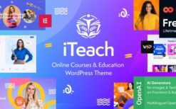 iTeach v1.0 Online Courses & Education WordPress Theme