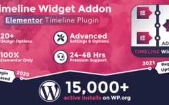 Cool Timeline Pro Timeline Widget Pro Addon For Elementor v2.2.0