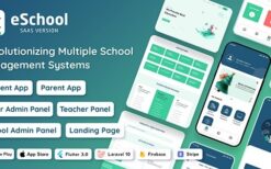 eSchool SaaS v1.1.1 School Management System with Student | Parents Flutter App | Laravel Admin