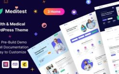 Meditest (v1.1.6) Health & Medical WordPress Theme