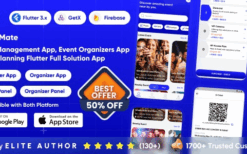 MagicMate v1.2 Multivendor Ticket Booking Management App | Event Ticket Booking App | Full Solution