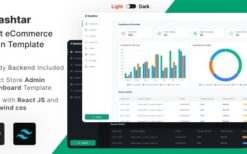 Dashtar v4.0.1 React eCommerce Admin Template