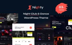 Nighty (1.0.4) Night Club Bar WordPress Theme