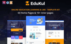 Edukul – Online Learning & Education Template Kit