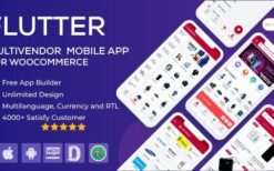 Flutter Multivendor Mobile app for WooCommerce v1.0.27