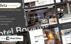 Holleta v1.1.3 Hotel Booking WordPress Theme