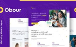 Obour (v1.2.0) Digital Marketing Agency WordPress Theme