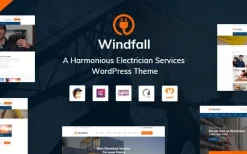 Windfall v1.6.3 Electrician Services WordPress Theme